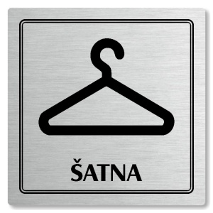 Piktogram Šatna